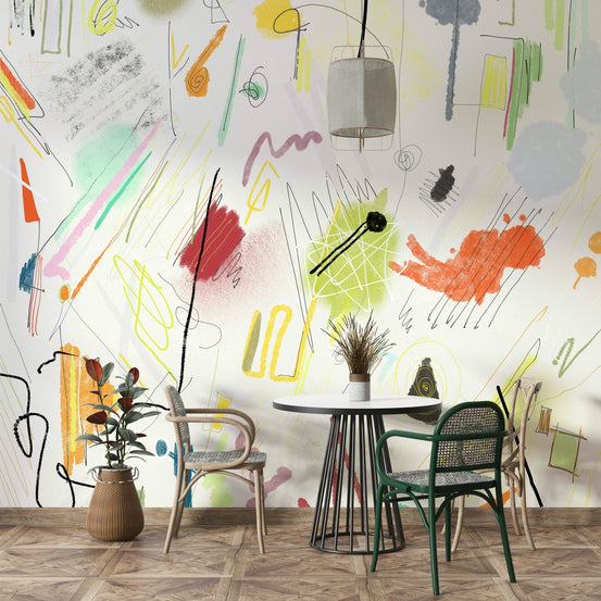 Cianfrusaglia 04 wall mural design GD555

