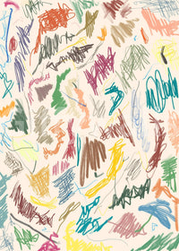 Trendy Cianfrusaglia wall design in abstract style
