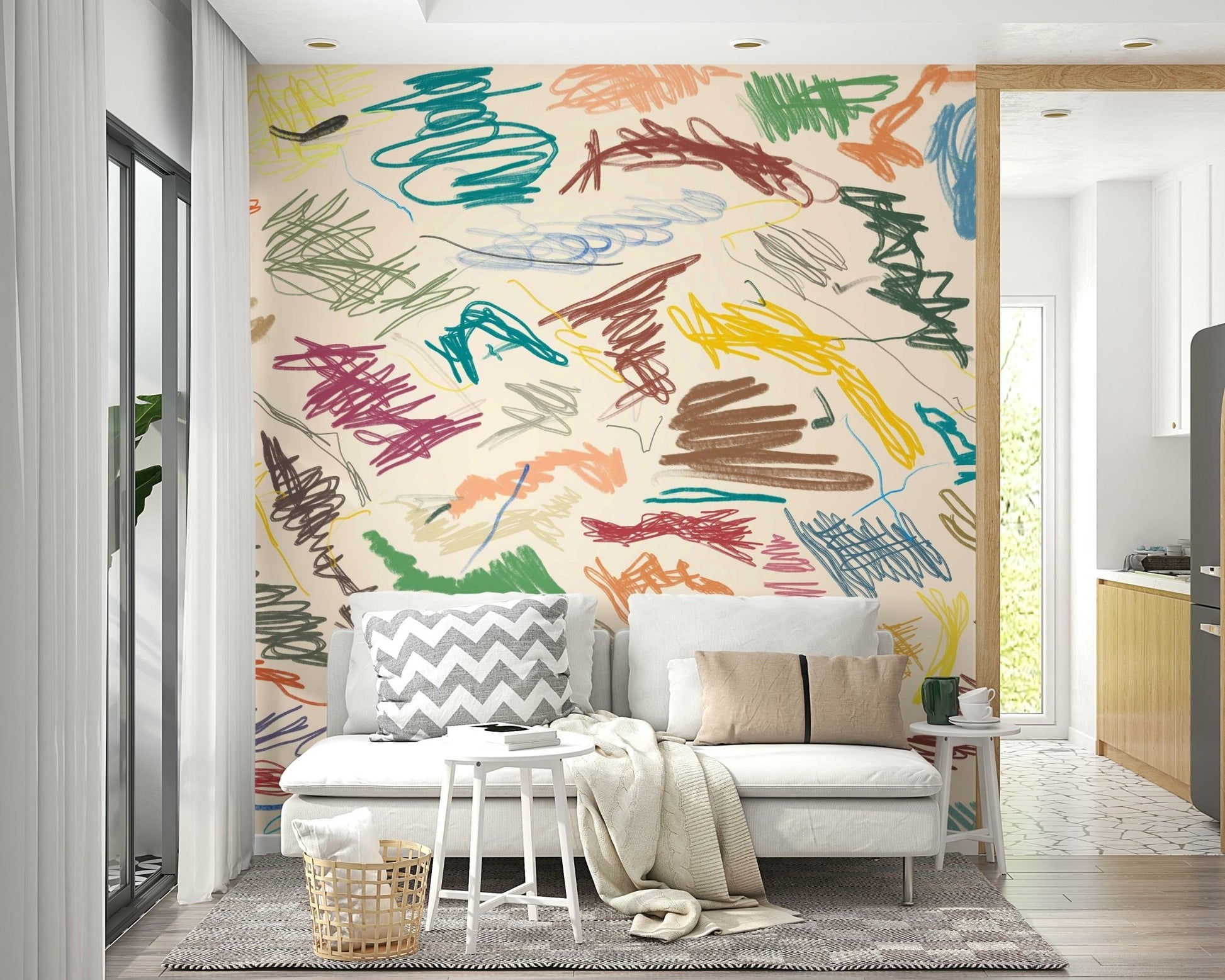 Cianfrusaglia mural for contemporary walls