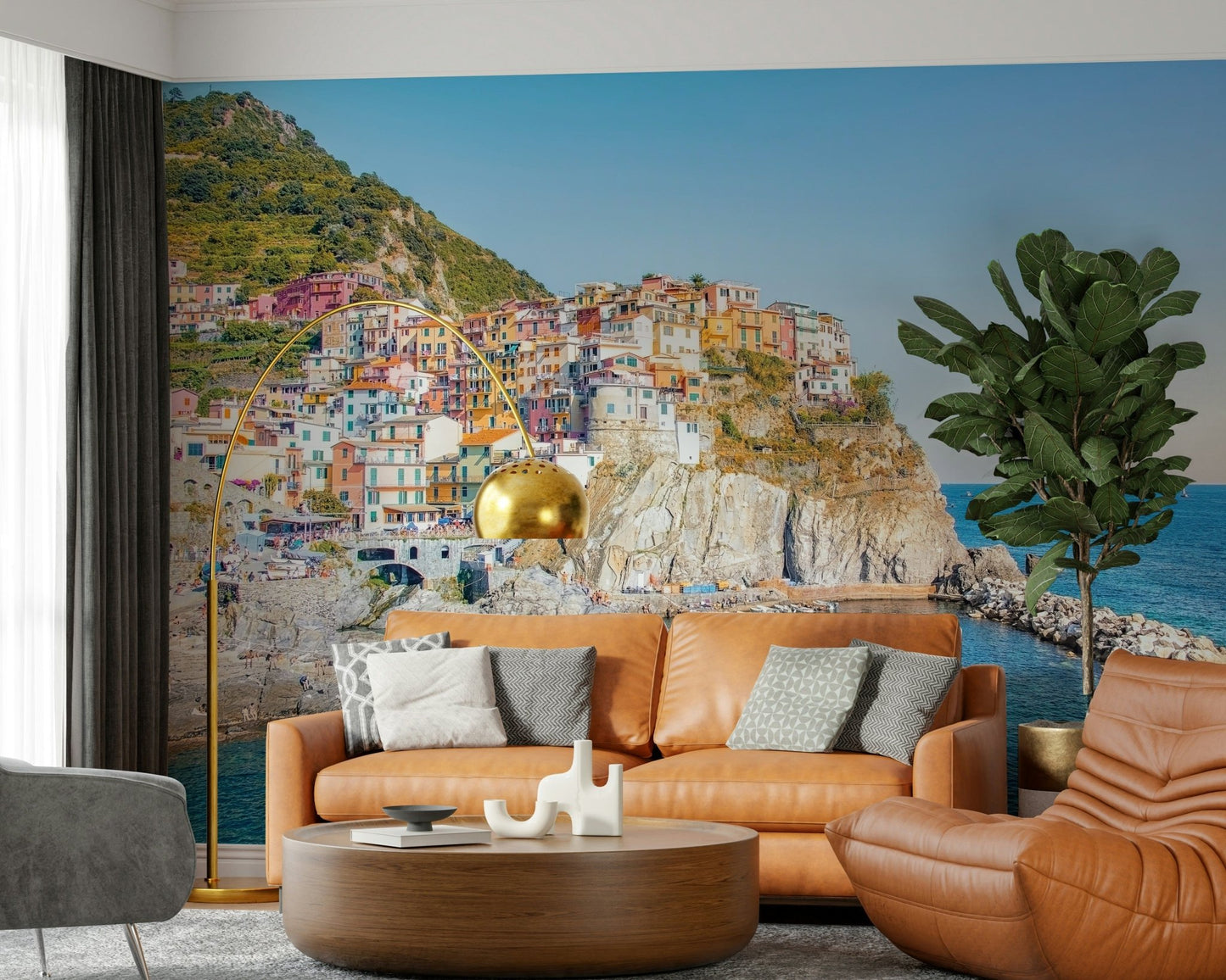Cinque Terre Coast Wall Mural