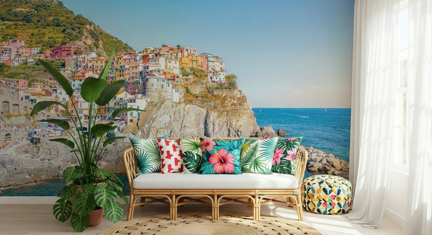 Cinque Terre Coast Wall Mural