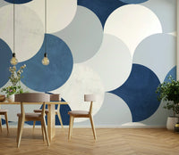 Circle Geometric Art wall mural

