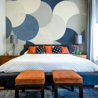 Modern abstract circle wallpaper

