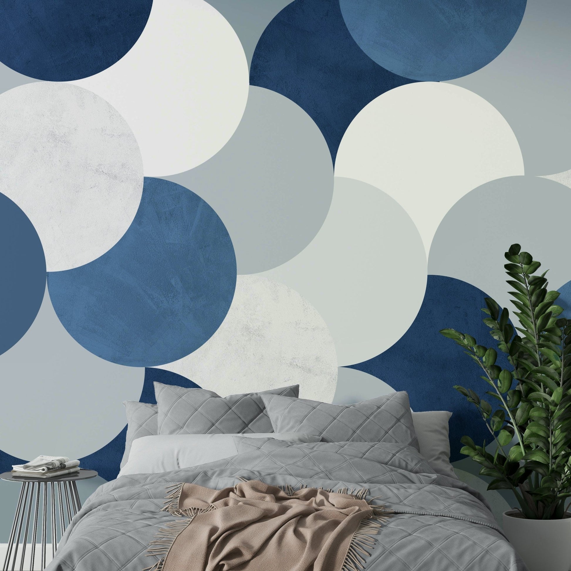 Circular shapes wall design

