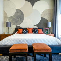 Contemporary circle wall mural
 GD560
