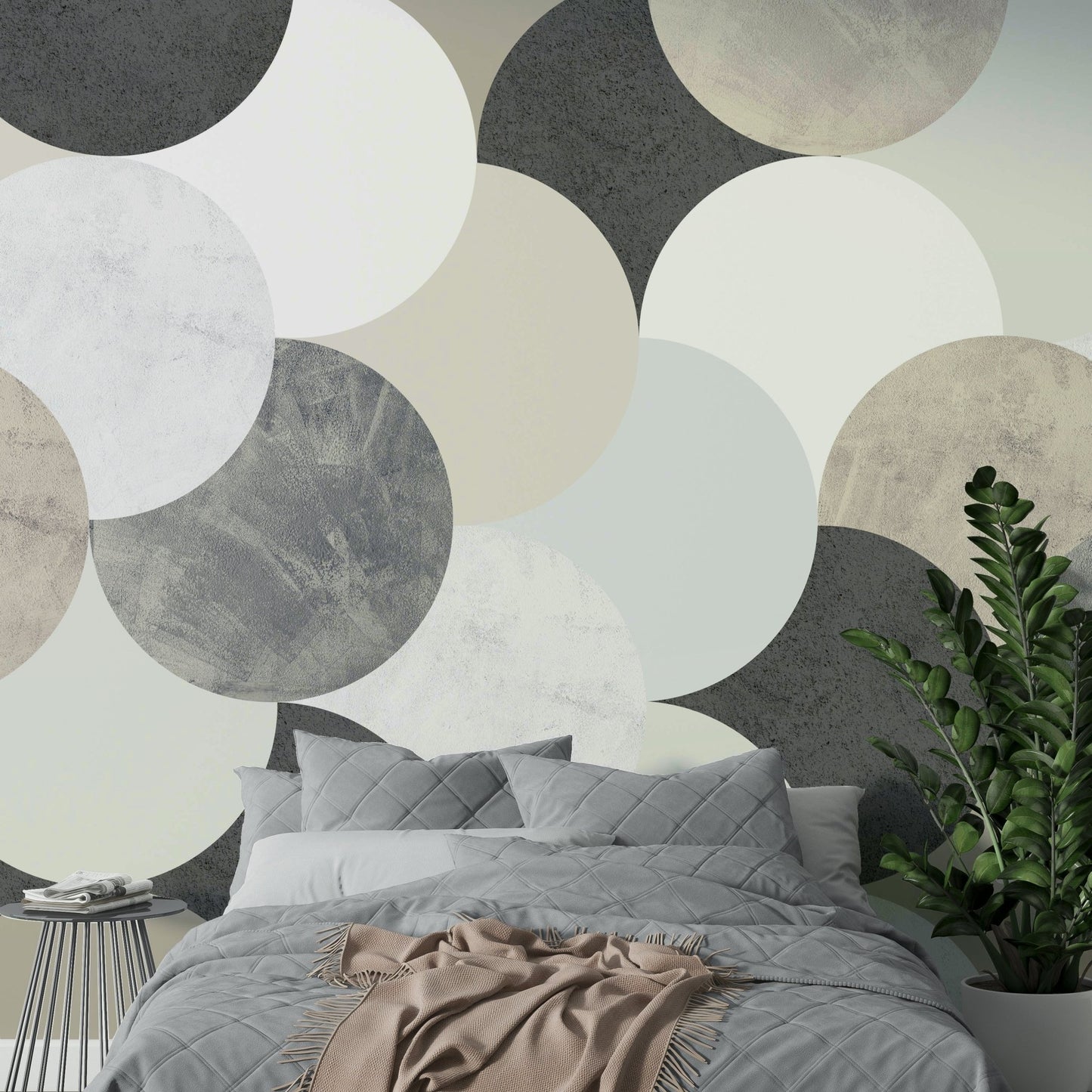 Abstract circle wallpaper for walls GD560

