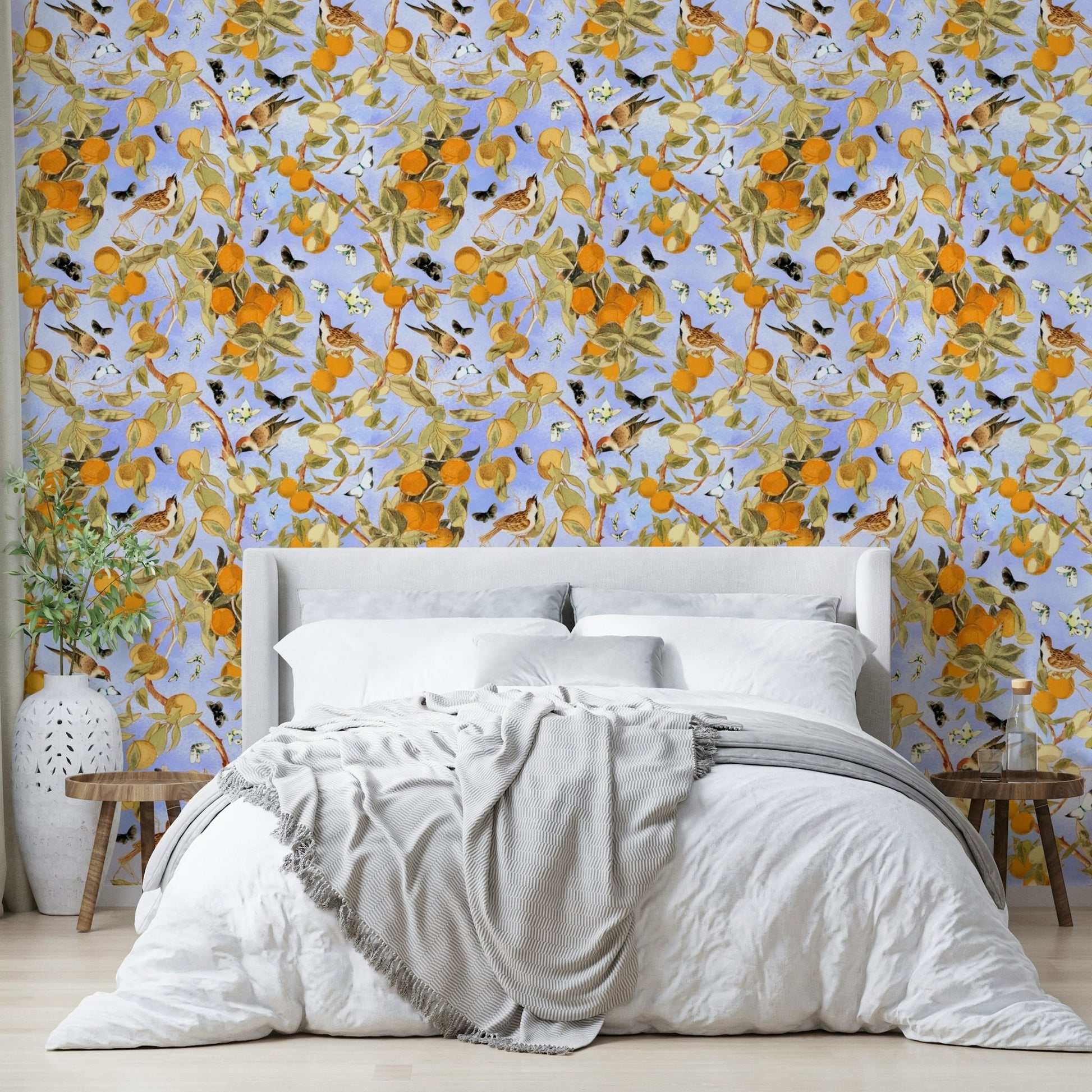 Lively citrus patterns for vibrant home interiors

