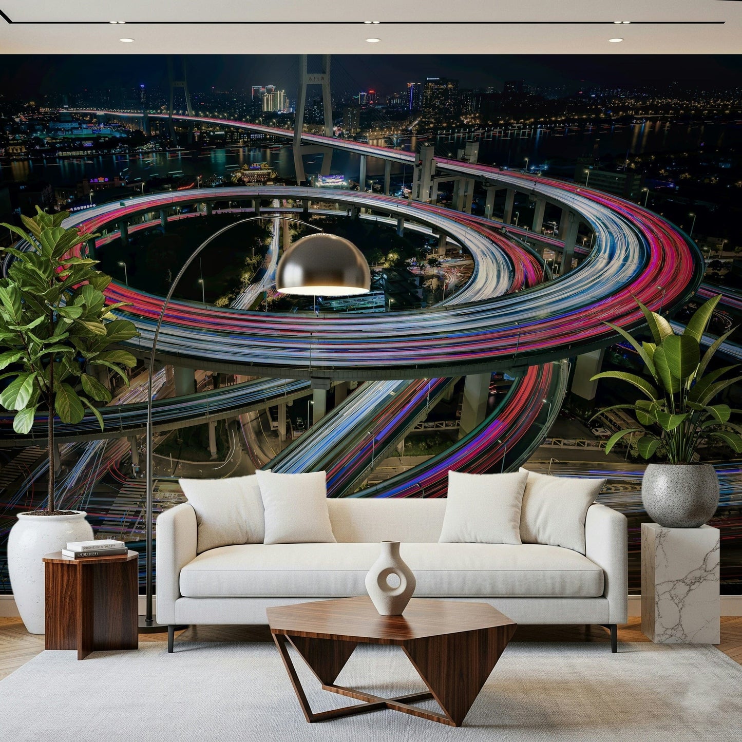 A classic abstract design wallpaper for walls.