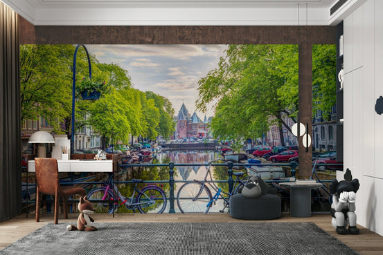 City of Bikes Mural showcasing urban bicycle culture, GD1892