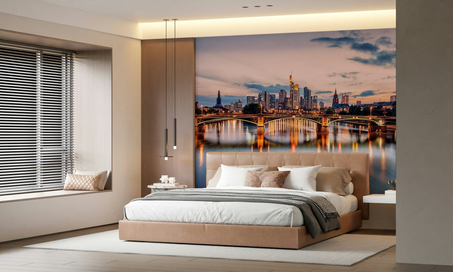 City Reflections Wall Mural