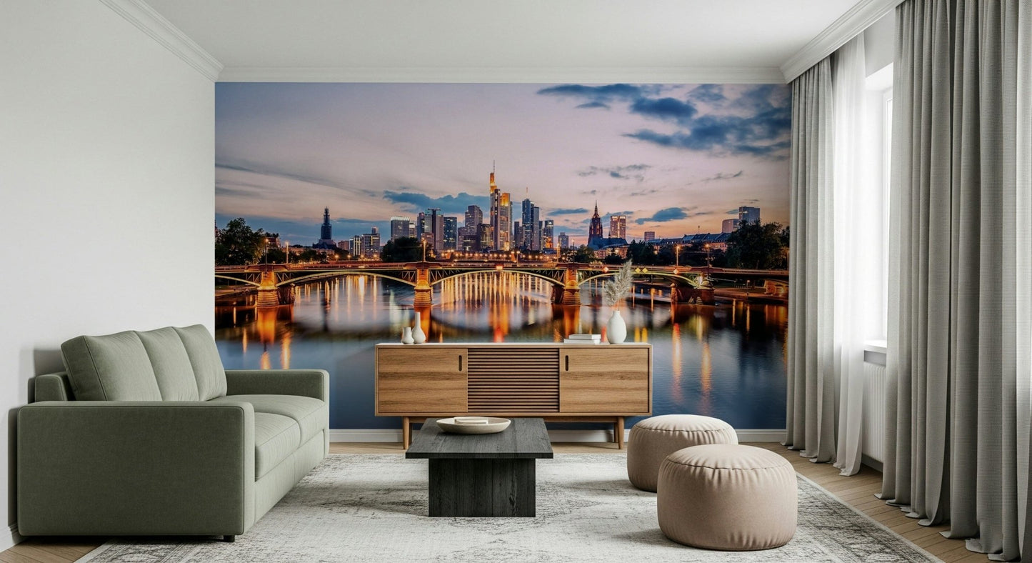 City Reflections Wall Mural