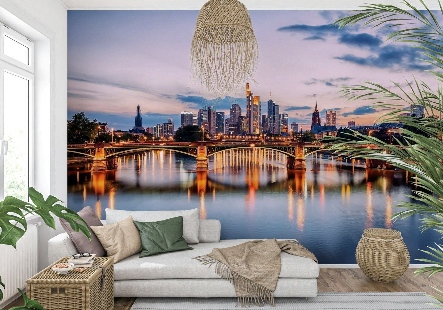 City Reflections Wall Mural