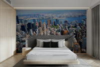 Surreal city skyline wallpaper
