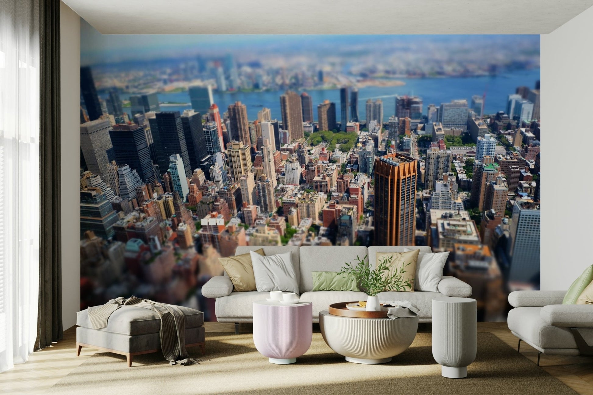 Artistic urban panorama
