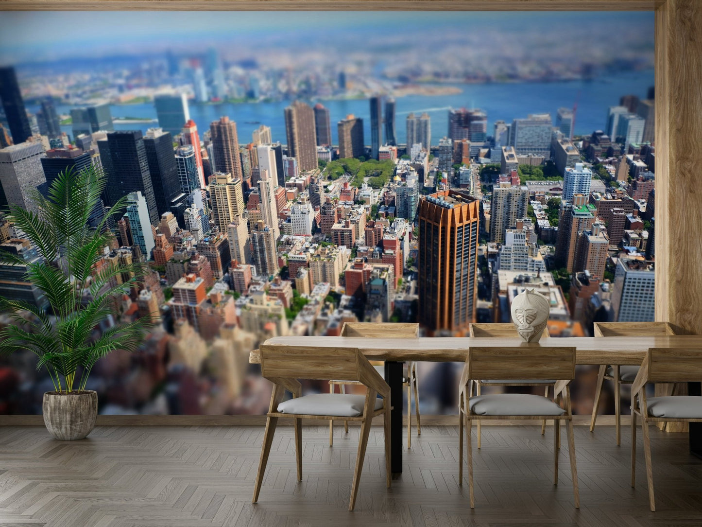 Modern architectural wallpaper
