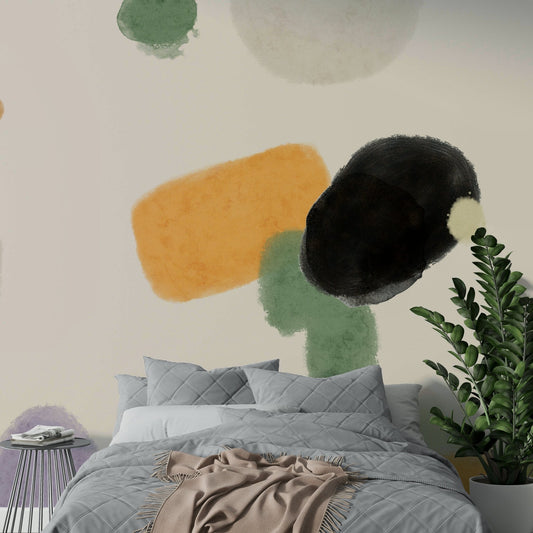 Soft abstract wallpaper for walls GD553


