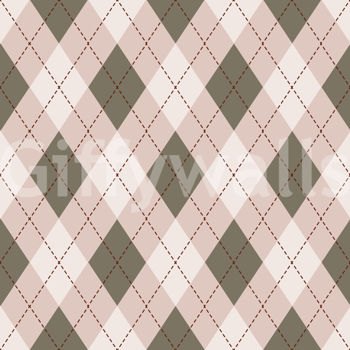 The finish of the wallpaper appears smooth and matte.
