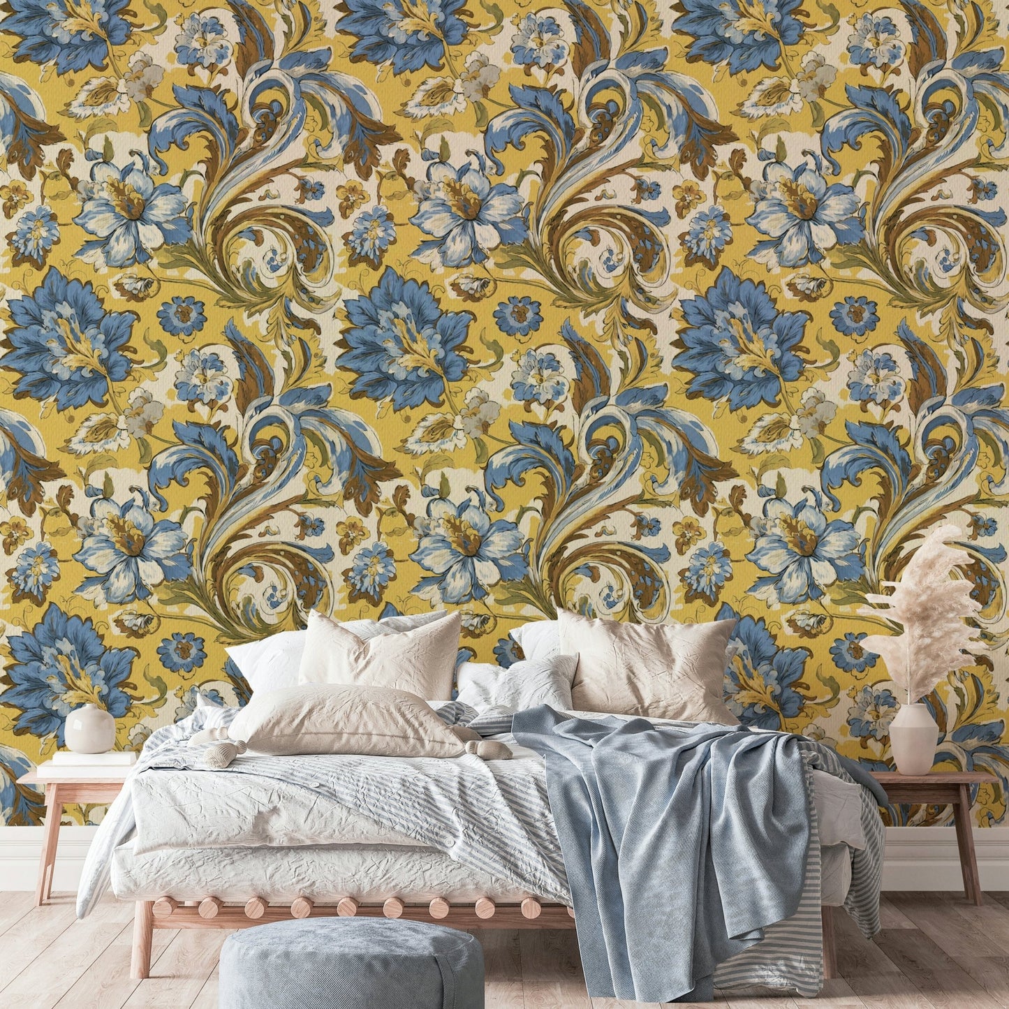 The feeling is one of fresh elegance.

