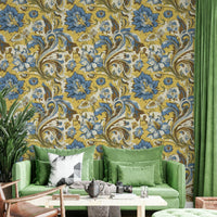 The floral blooms are a central focus of the image.

