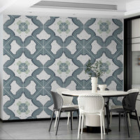 Blue tile pattern for kitchen wall GD4373

