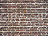 Old-school brick wall mural with raw texture

