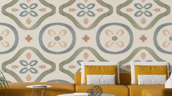 This wallpaper is suitable for a dining room, a living room, or a grand hallway. GD4378
