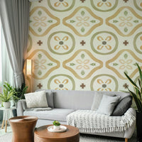 The color palette is muted, with soft shades of beige, gray, and dusty rose. GD4377
