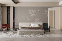 Vintage Magnolia Blossom Wallpaper Design
