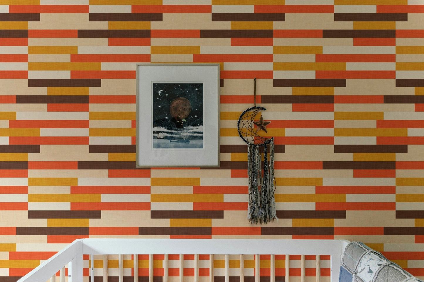Classic Striped Mural for modern wall design, SUSCT64