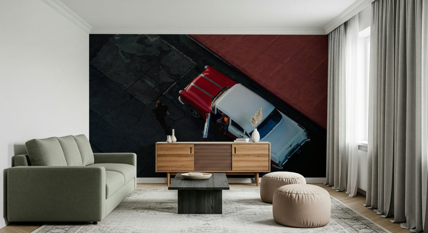 A classic abstract design wallpaper for walls.