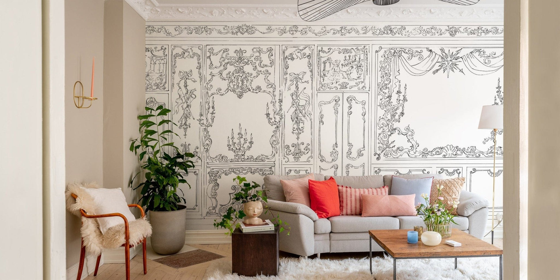 Timeless Classic Rococo Wall Decor
