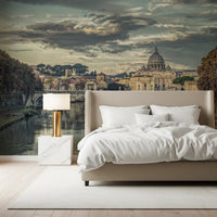 Classic Roman Architecture Wall Mural feature wall