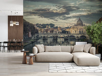 Classic Roman Architecture Wall Mural scenic view