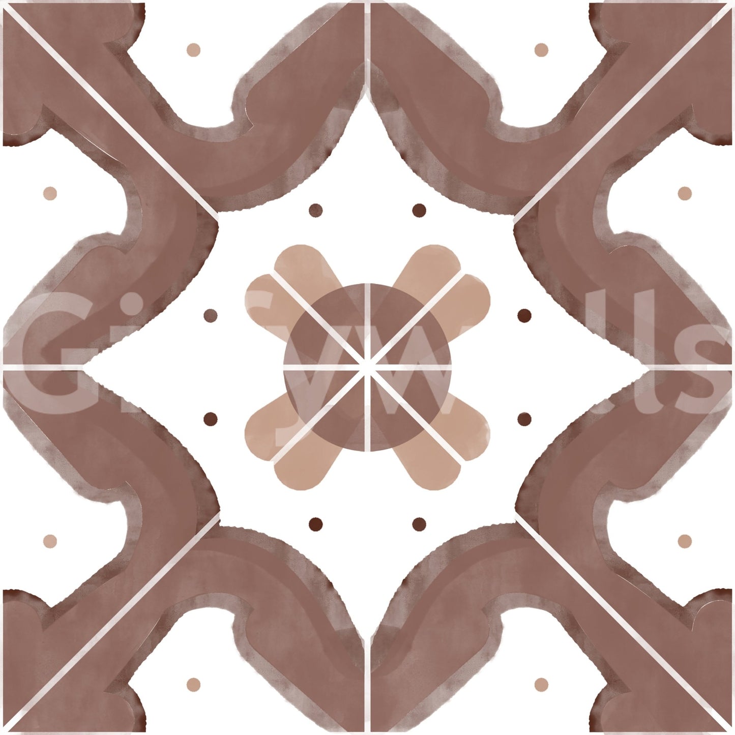 The design has a rich and beautiful aesthetic.