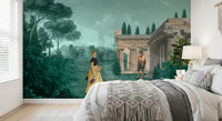 Old-world garden mood flows through Classical Garden Retreat mural, GD9007