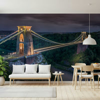 West Country icon mural for interiors, grand scale and stunning setting.