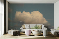 An artistic nature inspired mural for home decor.

