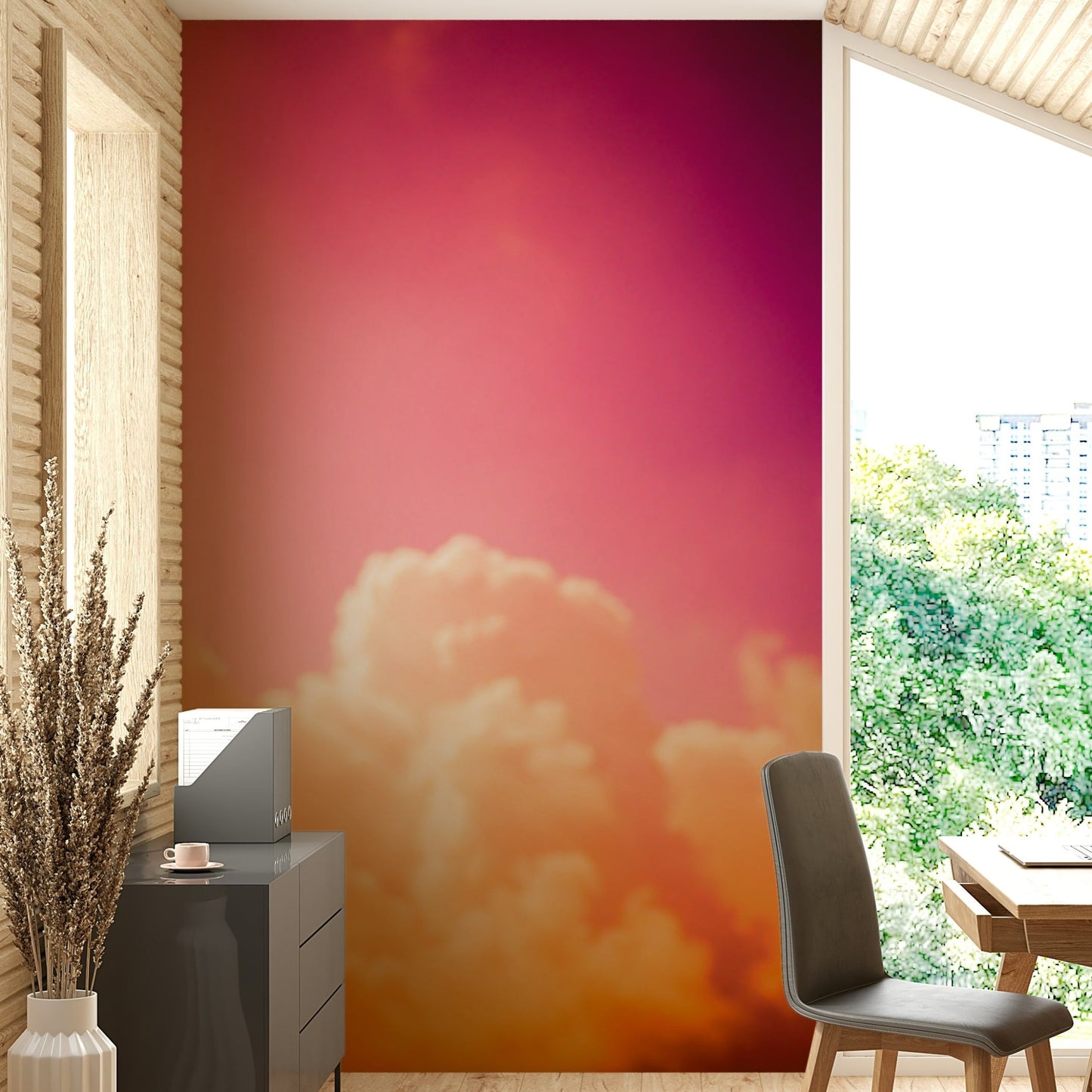 Clouds III Wall Mural
