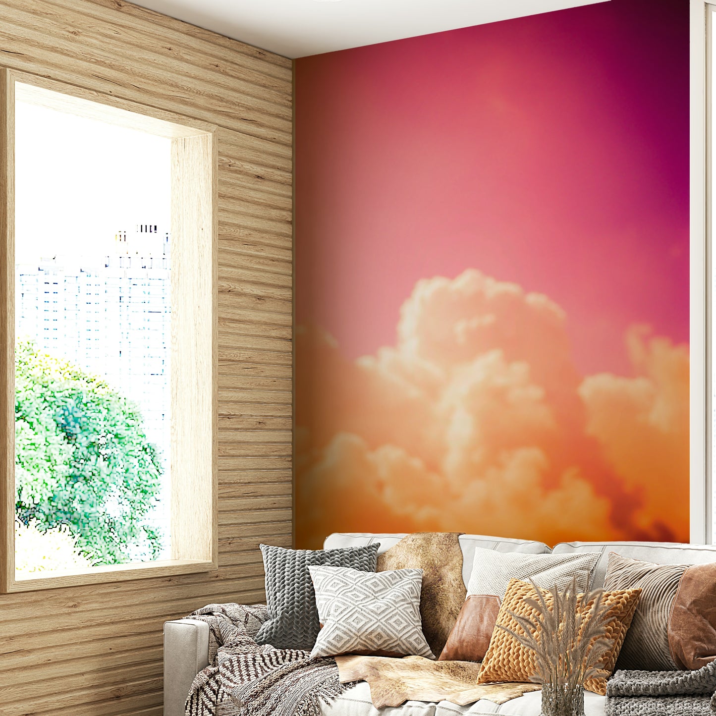 Clouds III Wall Mural