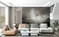 A serene abstract sky wall mural for your decor., GD5574