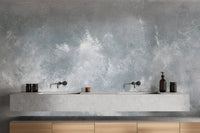 Modern Cloudy Concrete Texture Wallpaper
