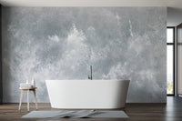 Cloudy Mist Concrete Surface Wallpaper
