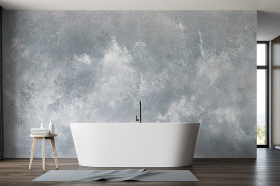 Cloudy Mist Concrete Surface Wallpaper
 B653