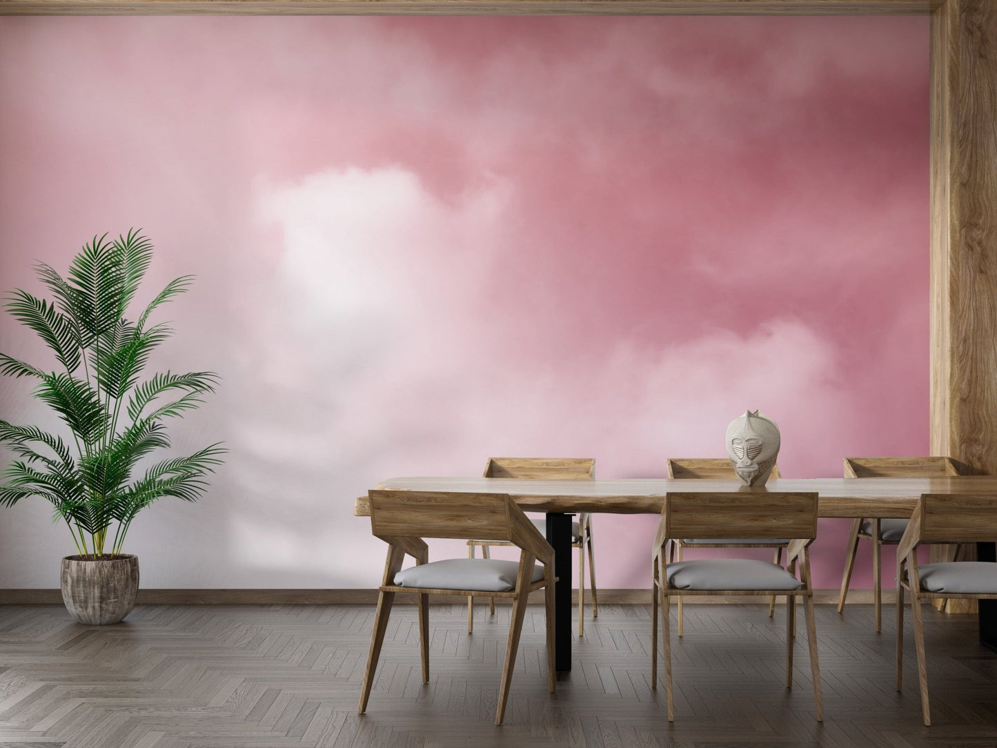 Pink Sky And Clouds Wallpaper - Giffywalls A717