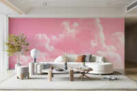A classic cloud design wallpaper for walls.


