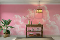 A contemplative cloud formation wallpaper mural for a feature wall.

