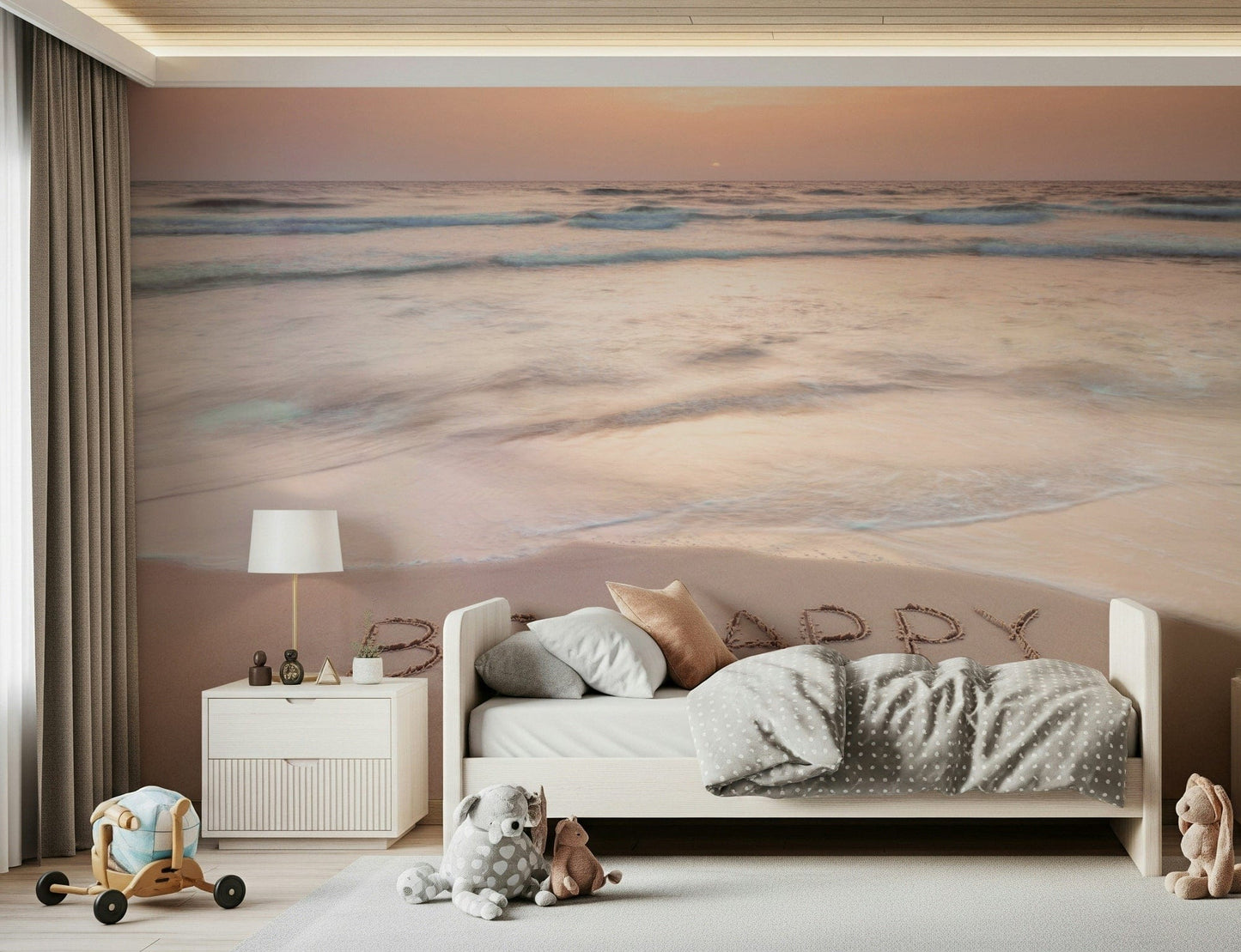 Coastal Affirmation Wall Mural