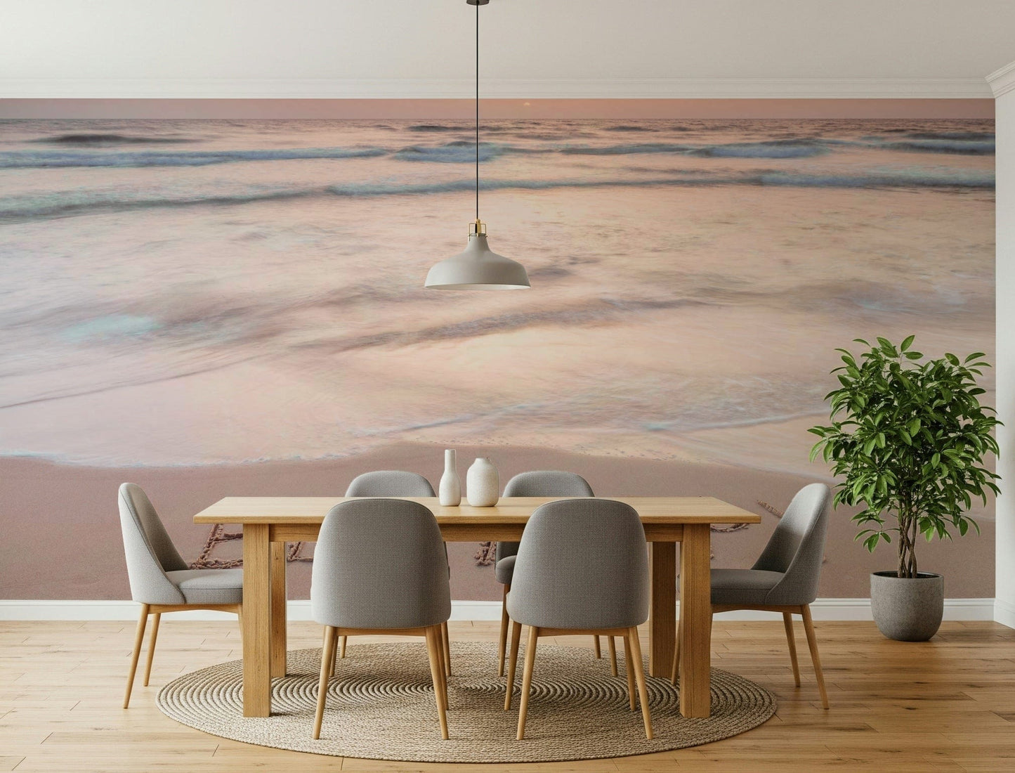 Coastal Affirmation Wall Mural