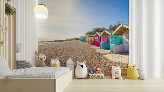 Coastal Cabins Wall Mural