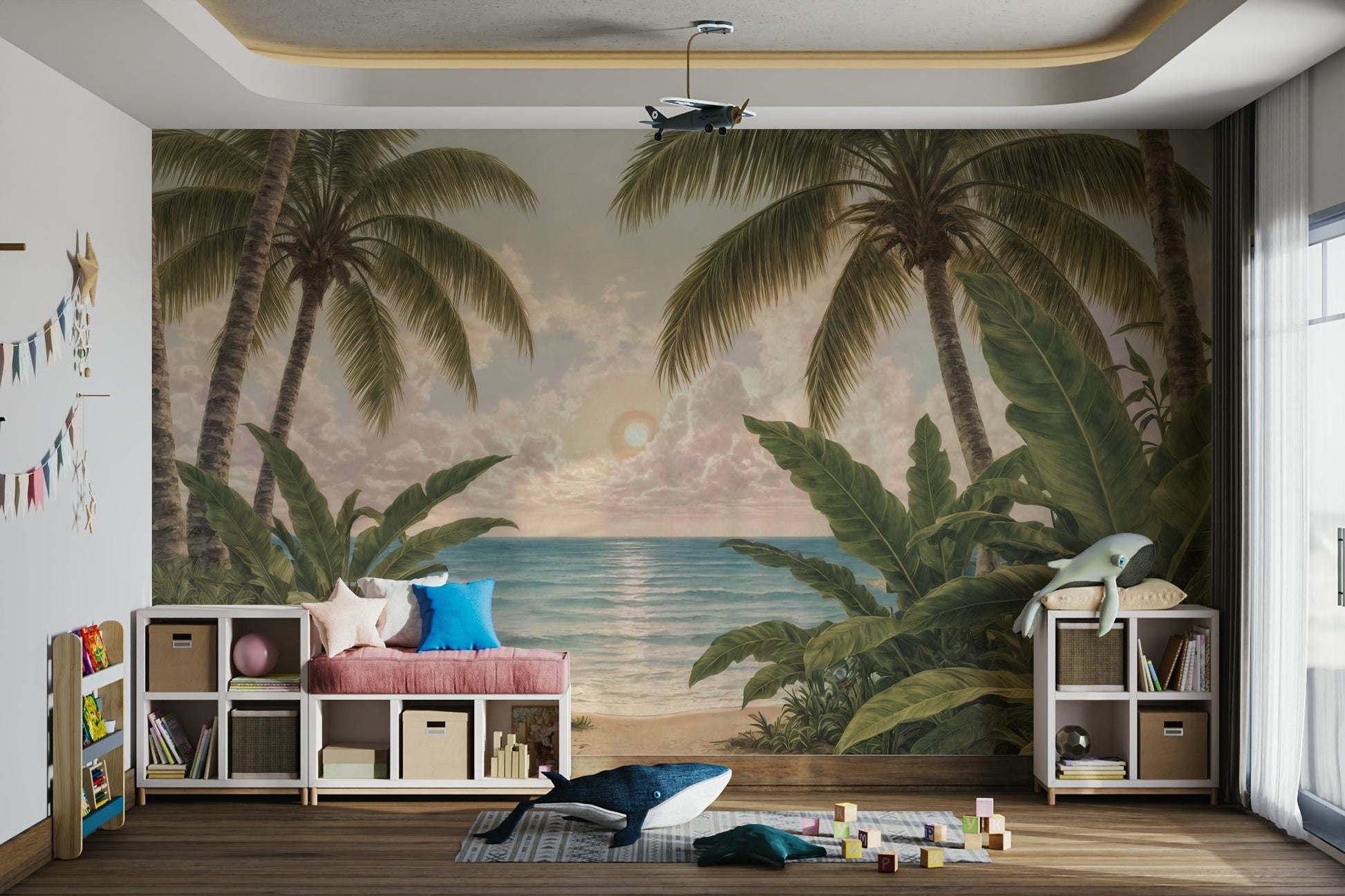 The image has a soft, painted look.

